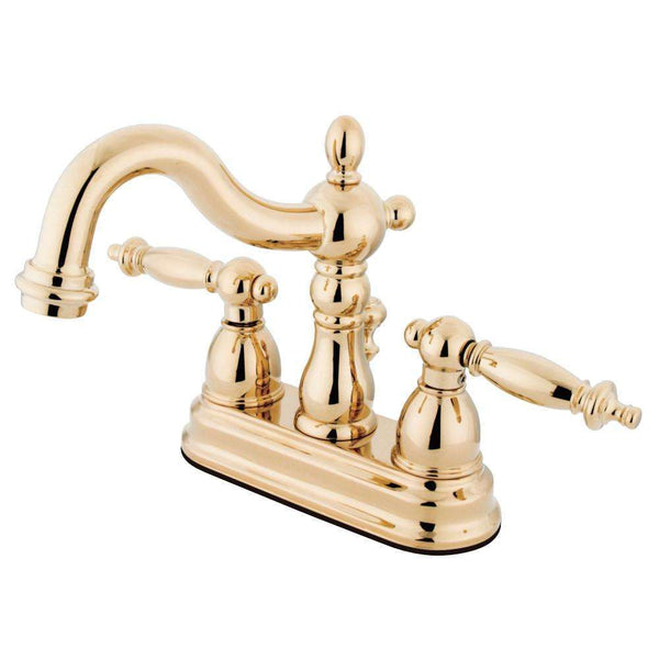 Kingston Brass KB1602TL 4 in. Centerset Bath Faucet Brass