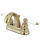 Kingston Brass GKB5612PL 4 in. Centerset Bath Faucet Brass