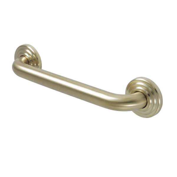 Kingston Brass DR314127 12" Grab Bar, Brushed Brass