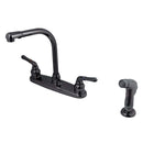 Kingston Brass NB750SP Centerset Kitchen Faucet SS