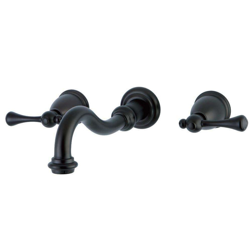 Kingston Brass KS3125BL Wall Mount Bath Faucet Bronze