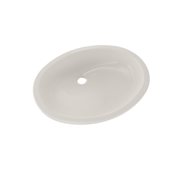 TOTO Dantesca Oval Undermount Bathroom Sink with CeFiONtect, Colonial White LT597G#11