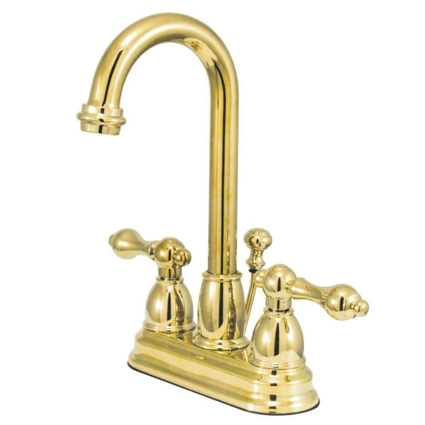 Kingston Brass KB3612AL 4 in. Centerset Bath Faucet Brass