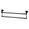 Kingston Brass BA5563MB 24" Dual Towel Bar, Matte Black