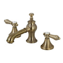 Kingston KC7063BAL Heirloom 8 in. Wsp Bath Faucet, Antique