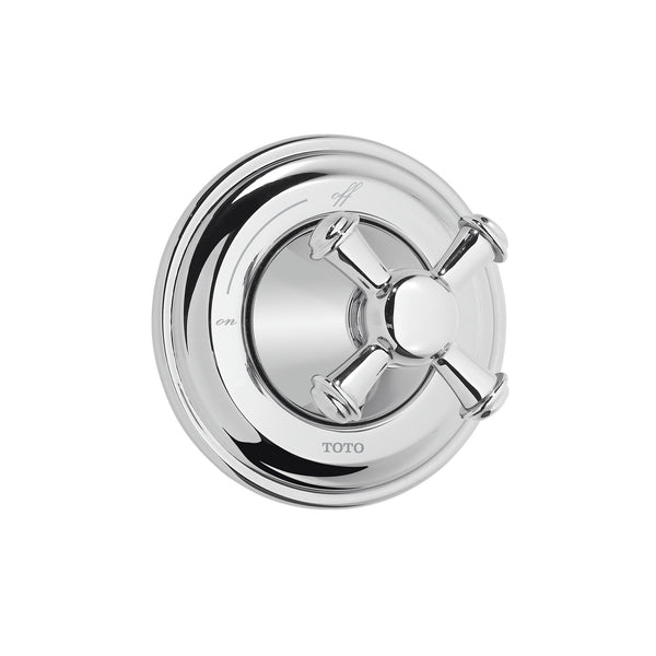 TOTO Vivian Cross Handle Volume Control Trim, Polished Chrome TS220C#CP