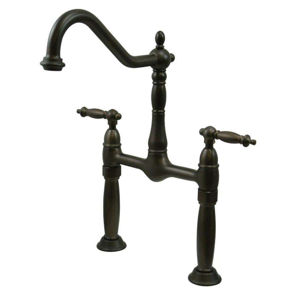 Kingston Brass KS1075TL Vessel Sink Faucet Bronze