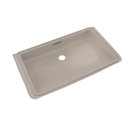 TOTO Rectangular Undermount Bathroom Sink with CeFiONtect, Bone LT191