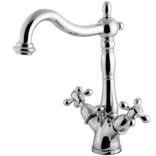 Kingston KS1431AX Heritage 4 in. Centerset Bath Faucet