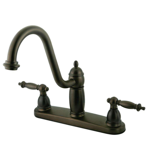 Kingston Brass KB7115TLLS Centerset Kitchen Faucet Bronze