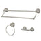 Kingston Brass BAK396348SN 3-Piece Bathroom Hardware