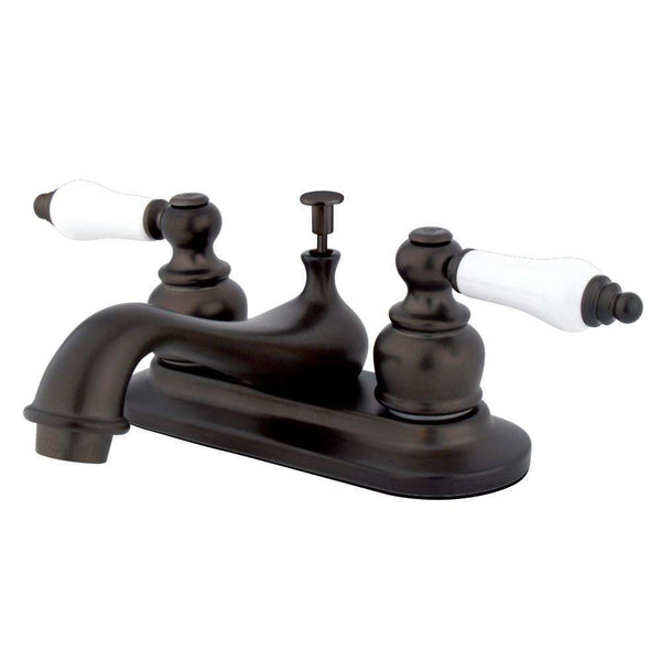 Kingston KB605PL Restoration 4 in. Centerset Bath Faucet