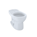 TOTO Eco Drake and Drake Round Toilet Bowl, Cotton White C743E