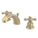 Kingston Brass KB952AX Mini-Wsp Bath Faucet, Polished Brass