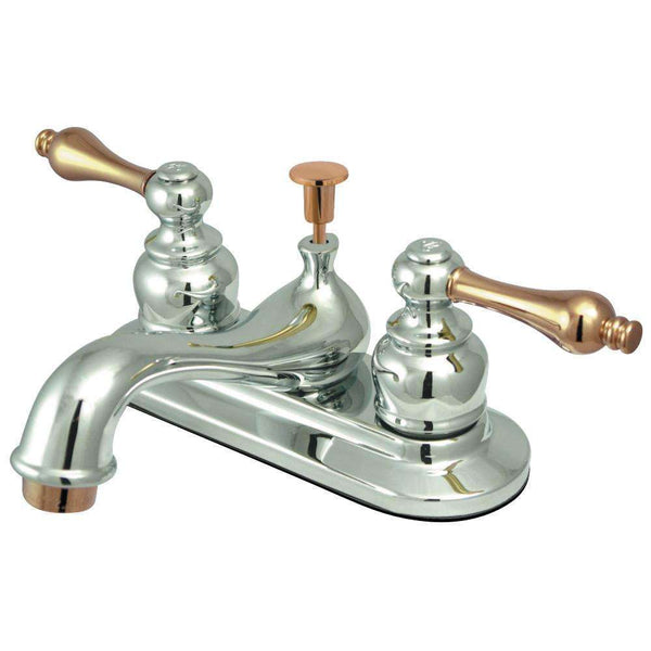 Kingston Brass GKB604AL 4 in. Centerset Bath Faucet/ Brass