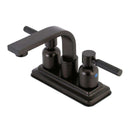 Kingston Brass KB8465DKL 4 in. Centerset Bath Faucet Bronze