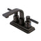 Kingston Brass KB8465DKL 4 in. Centerset Bath Faucet Bronze