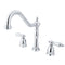 Kingston Brass KB1791ALLS Widespread Kitchen Faucet