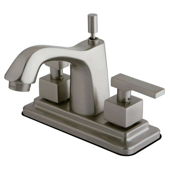 Kingston Brass KS8648QLL 4 in. Centerset Bathroom Faucet