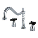 Kingston Brass KB1791PKXLS Widespread Kitchen Faucet