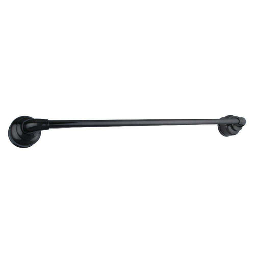 Kingston Brass BA602VN 18-Inch Towel Bar, Black Stainless