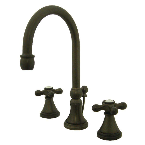 Kingston Brass KS2985AX 8 in. Widespread Bath Faucet Bronze