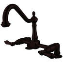 Kingston Brass KS1145AL Centerset Kitchen Faucet Bronze