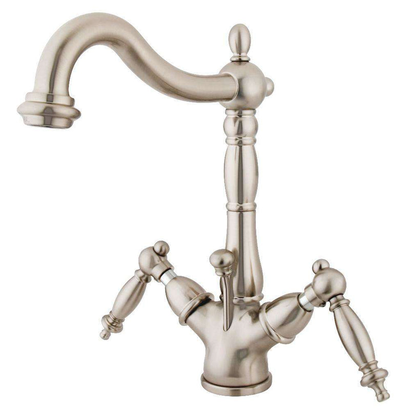 Kingston Brass KS1438TL 4 in. Centerset Bathroom Faucet