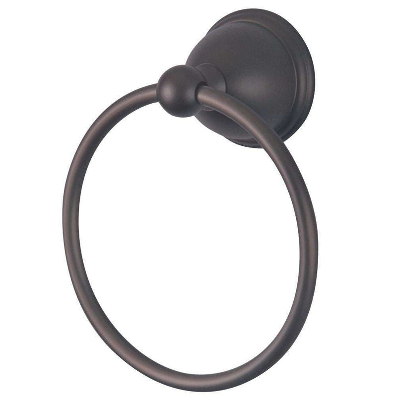 Kingston Brass BA3964ORB 6" Towel Ring, Oil Rubbed Bronze