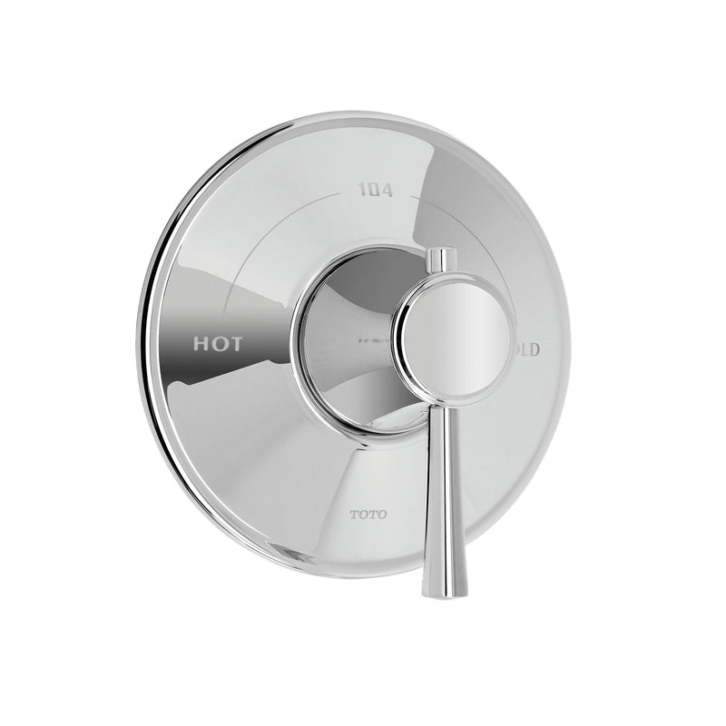 TOTO Silas Thermostatic Mixing Valve Trim, Polished Chrome TS210T