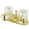 Kingston Brass GKB162B 4 in. Centerset Bath Faucet Brass