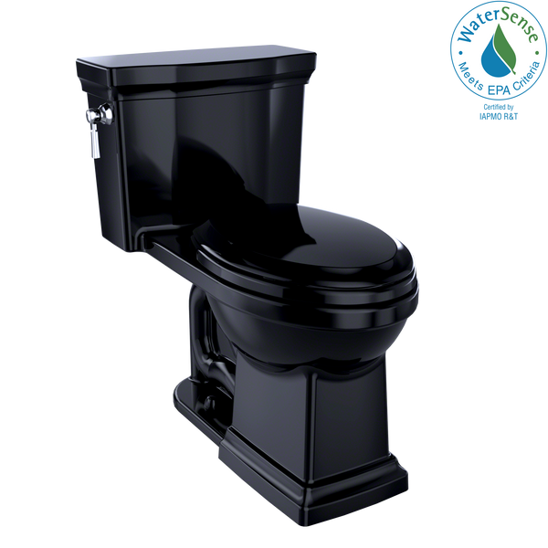 TOTO Promenade II One-Piece Elongated 1.28 GPF Universal Height Toilet, Ebony MS814224CEF#51