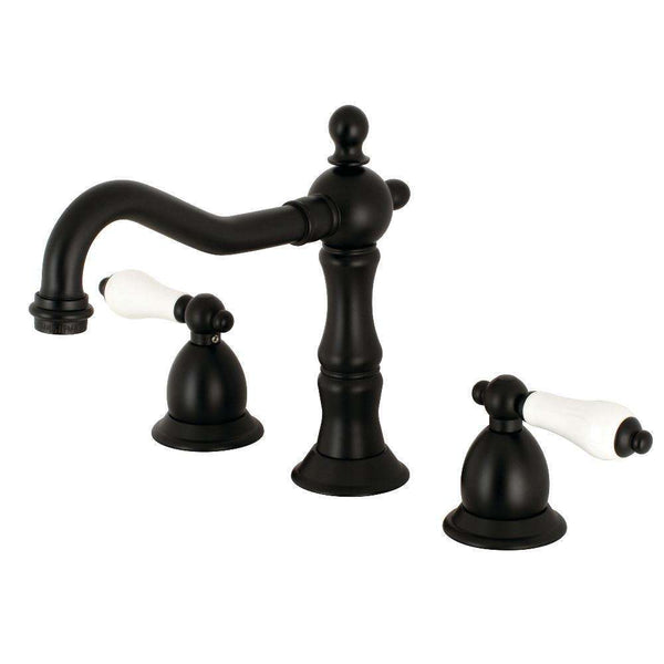 Kingston Brass KS1970PL 8 in. Wsp Bath Faucet, Matte Black