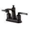 Kingston Brass FB7625EFL 4 in. Centerset Bath Faucet Bronze