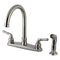 Kingston Brass FB7798NMLSP Centerset Kitchen Faucet