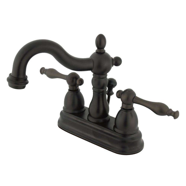 Kingston Brass KS1605NL 4 in. Centerset Bath Faucet Bronze