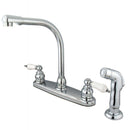 Kingston Brass GKB711SP Centerset Kitchen Faucet