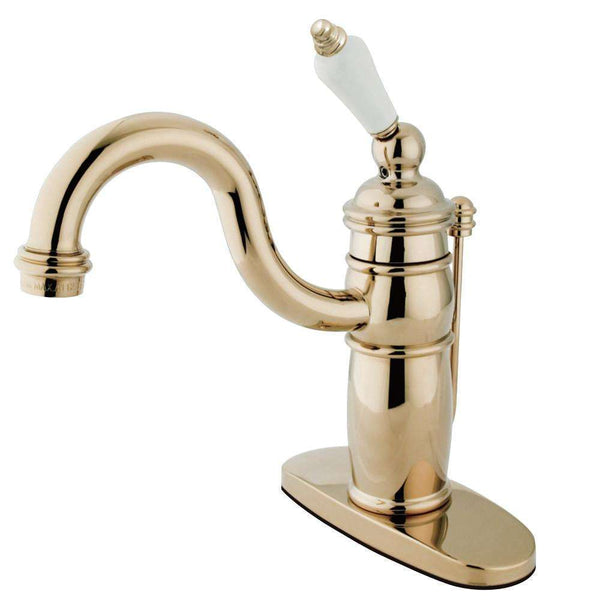 Kingston Brass KB1402PL Vic Mono Block Bath Faucet Brass