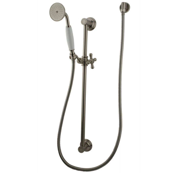 Kingston Brass KAK3528W8 Shower Combo, Brushed Nickel