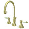 Kingston Brass KS2982PL 8 in. Wsp Bath Faucet Brass