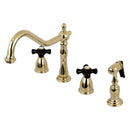 Kingston Brass KB1792PKXBS Wsp Kitchen Faucet Brass