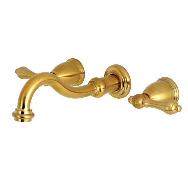 Kingston KS3127AL Vintage 2-Hnd Wall Mount Bath Faucet