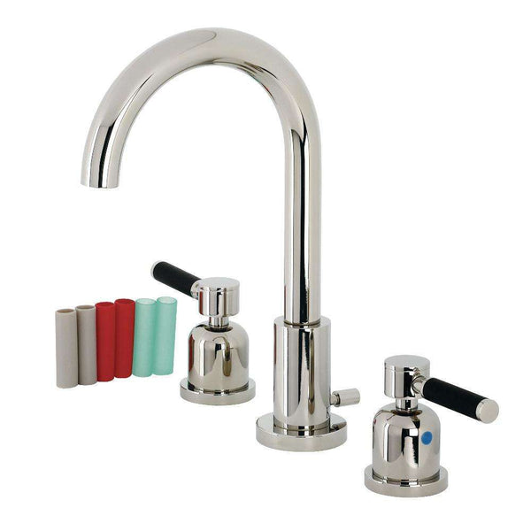 Kingston Brass FSC8929DKL Wsp Bath Faucet, Polished Nickel