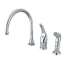 Kingston Brass KB821 Single-Handle Widespread Kitchen Faucet