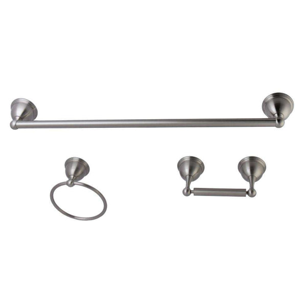 Kingston Brass BAK396148SN 3-Piece Bathroom Hardware