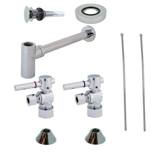 Kingston CC53301DLVOKB30 Plumbing Sink Trim Kit W/ Bottle T