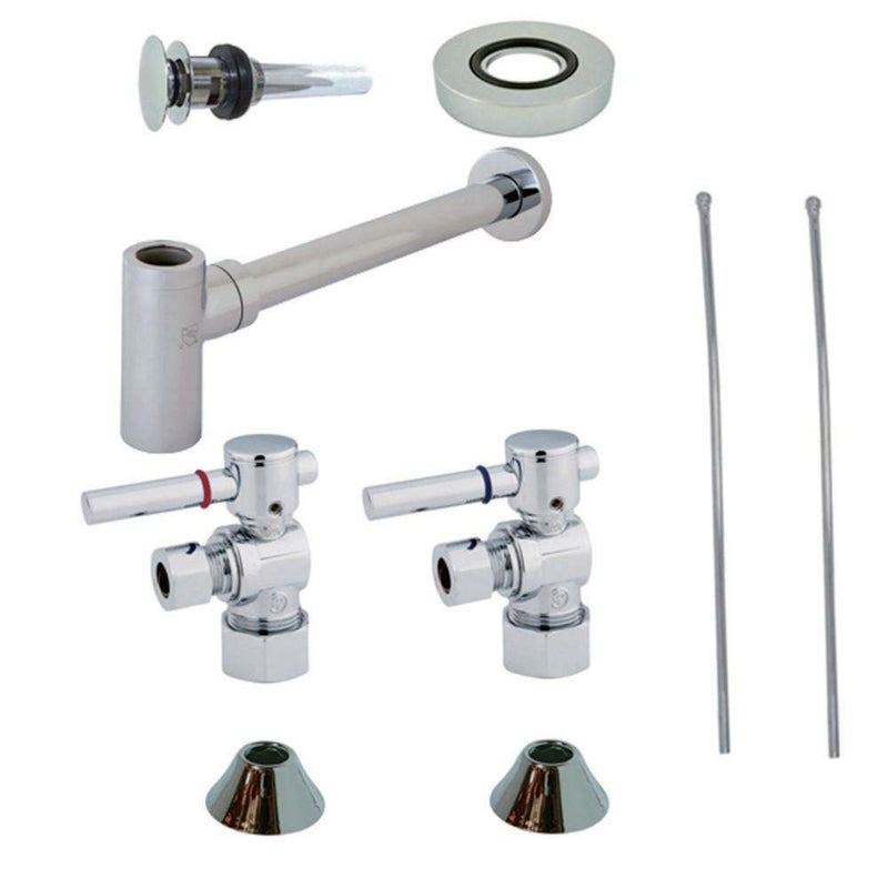 Kingston CC53301DLVOKB30 Plumbing Sink Trim Kit W/ Bottle T