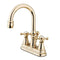 Kingston Brass KS2612BX 4 in. Centerset Bath Faucet Brass