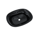 TOTO Maris 20-5/16" x 15-9/16" Oval Undermount Bathroom Sink, Ebony LT481