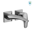 TOTO GM 1.2 GPM Wall-Mount Single-Handle Bathroom Faucet with COMFORT GLIDE Technology, Polished Chrome TLG09307U